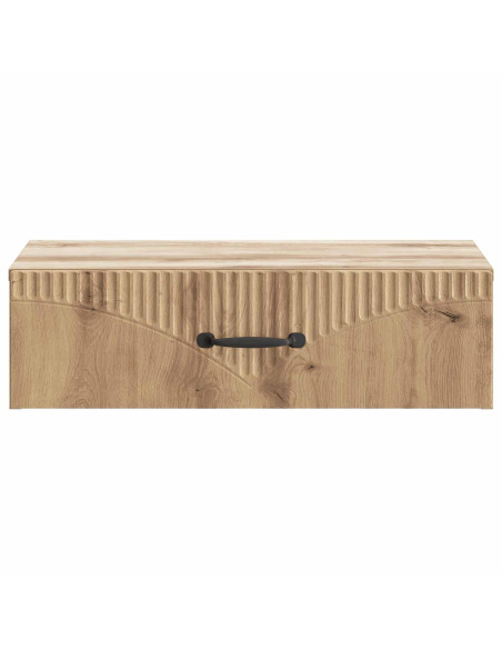 Tavolino da Parete Laterale Rovere Artigianale
