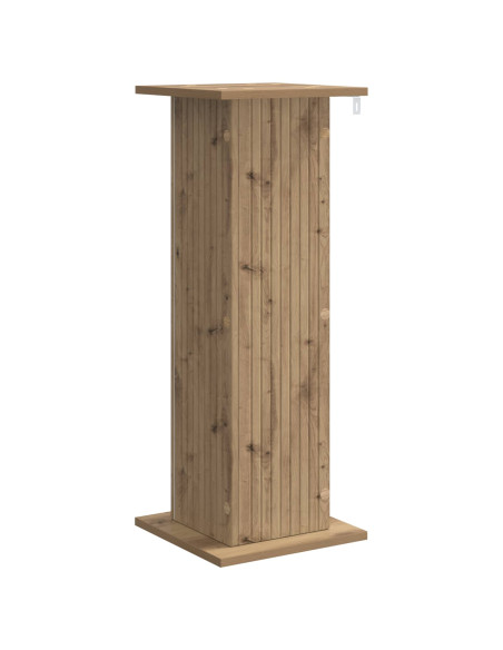 Supporto per piante Rovere Artigianale 30,5 x 30 x 80,5 cm