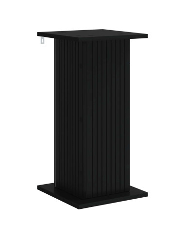 Supporto per piante 2 pcs Nero 30,5 x 30 x 60,5 cm