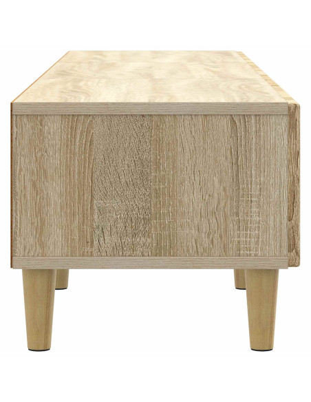 Mobile TV Rovere Sonoma 147 x 34,5 x 30 cm Legno ingegnerizzato