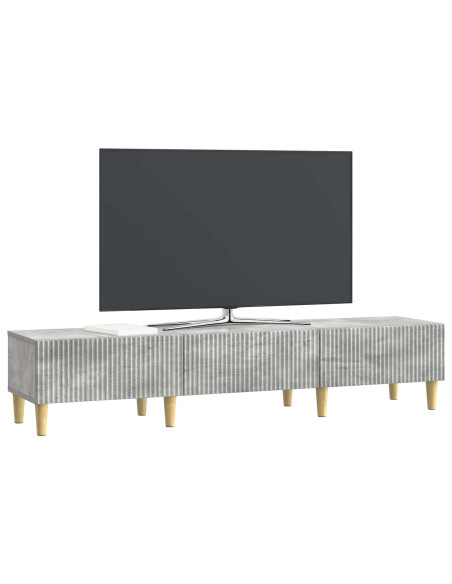 Mobile TV con cassetto Grigio Cemento 147 x 34,5 x 30 cm