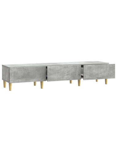 Mobile TV con cassetto Grigio Cemento 147 x 34,5 x 30 cm