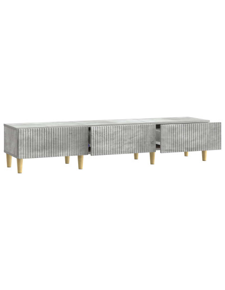 Mobile TV con cassetto Grigio Cemento 147 x 34,5 x 30 cm