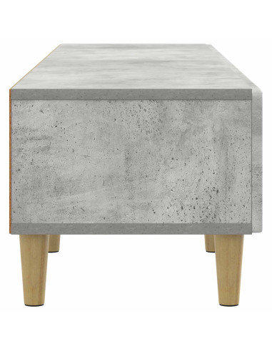 Mobile TV con cassetto Grigio Cemento 147 x 34,5 x 30 cm