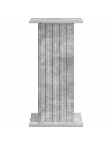Supporto per piante Grigio Cemento 30,5 x 30 x 60,5 cm