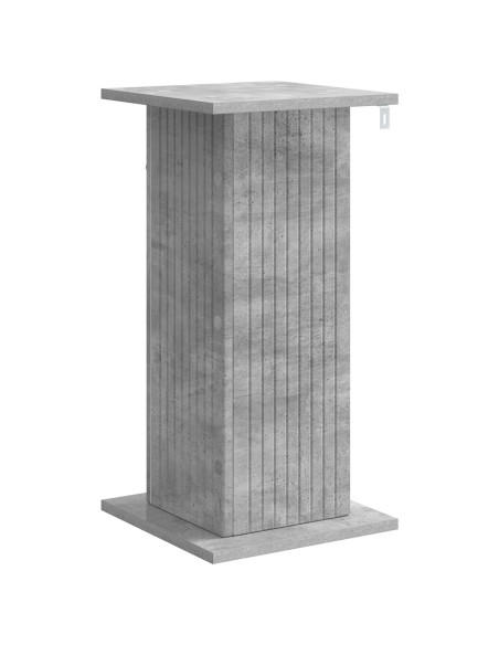 Supporto per piante Grigio Cemento 30,5 x 30 x 60,5 cm
