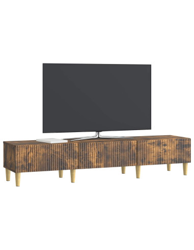 Mobile TV Rovere Fumo 147 x 34,5 x 30 cm Legno ingegnerizzato