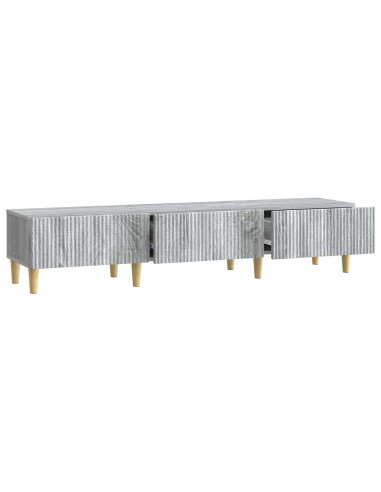 Mobile TV Grigio Sonoma 147 x 34,5 x 30 cm Legno ingegnerizzato