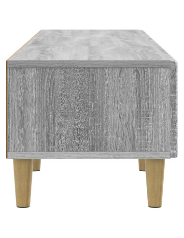 Mobile TV Grigio Sonoma 147 x 34,5 x 30 cm Legno ingegnerizzato