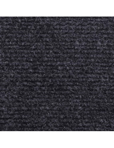 Tappeto Antracite 1,2 x 15 m Poliestere