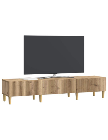 Mobile TV con cassetto Rovere Artigianale 147 x 34,5 x 30 cm