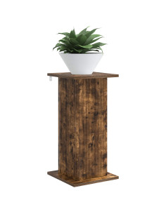 Supporto per piante 2 pcs Rovere Fumo 30,5 x 30 x 60,5 cm 2