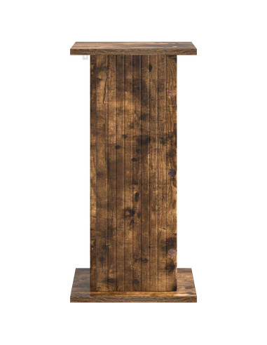 Supporto per piante 2 pcs Rovere Fumo 30,5 x 30 x 60,5 cm