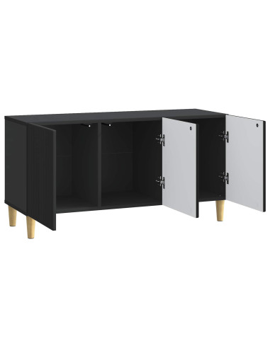 Mobile TV Nero 99 x 34,5 x 50 cm Legno ingegnerizzato