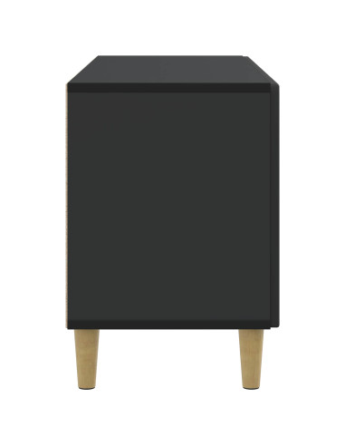 Mobile TV Nero 99 x 34,5 x 50 cm Legno ingegnerizzato