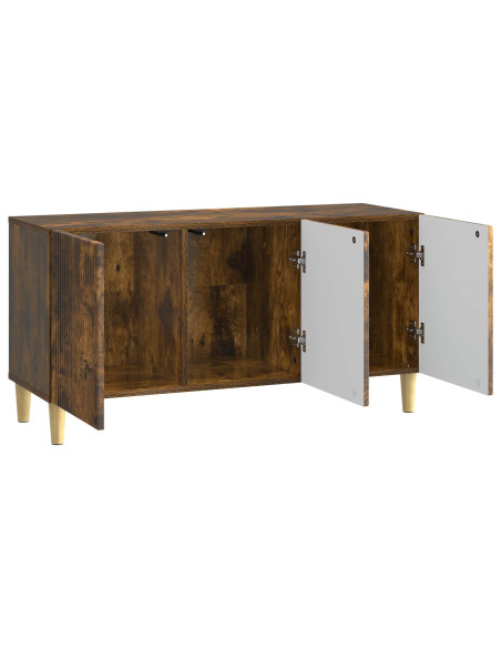 Mobile TV Rovere Fumo 99 x 34,5 x 50 cm Legno ingegnerizzato
