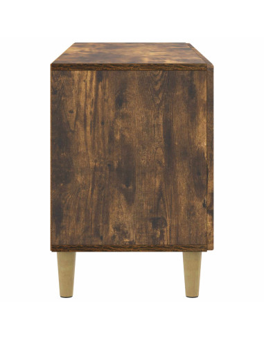 Mobile TV Rovere Fumo 99 x 34,5 x 50 cm Legno ingegnerizzato