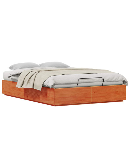 Letto ottomano Marrone Cera 120 x 190 cm