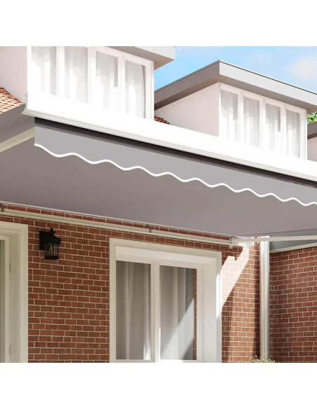 Tenda a Braccio Grigio chiaro 480 x 20 cm Tela