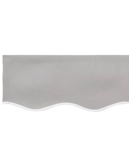 Tenda a Braccio Grigio chiaro 480 x 20 cm Tela