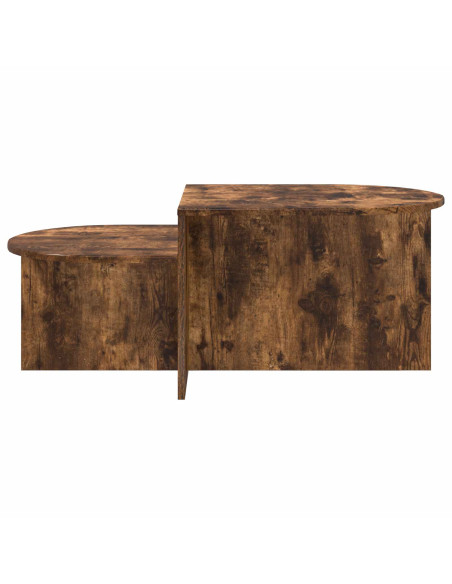 Tavolino da salotto Rovere Fumo 100 x 50 x 40 cm