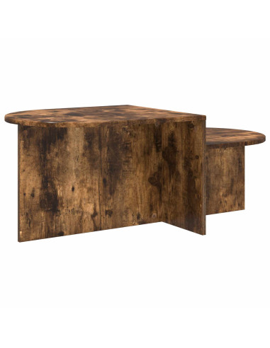 Tavolino da salotto Rovere Fumo 100 x 50 x 40 cm