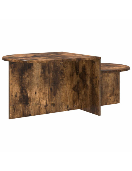 Tavolino da salotto Rovere Fumo 100 x 50 x 40 cm
