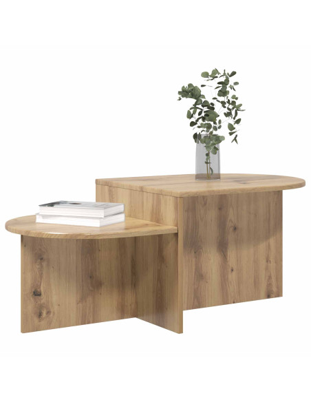 Tavolino da salotto Rovere Artigianale 100 x 50 x 40 cm