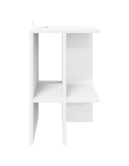 Tavolino da salotto 2 pcs Bianco 40 x 30 x 49 cm