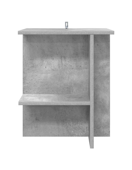 Tavolino da salotto 2 pcs Grigio Cemento 40 x 30 x 49 cm