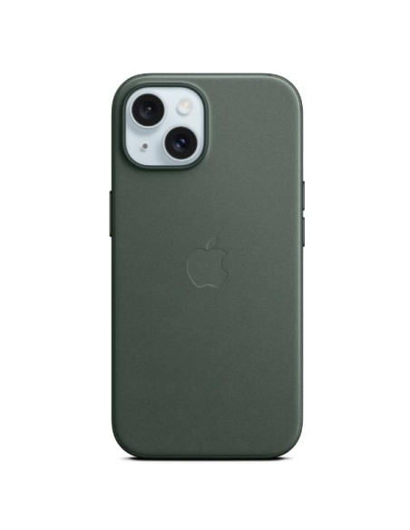 IPHONE 15 PLUS FINEWOVEN CASE GRN