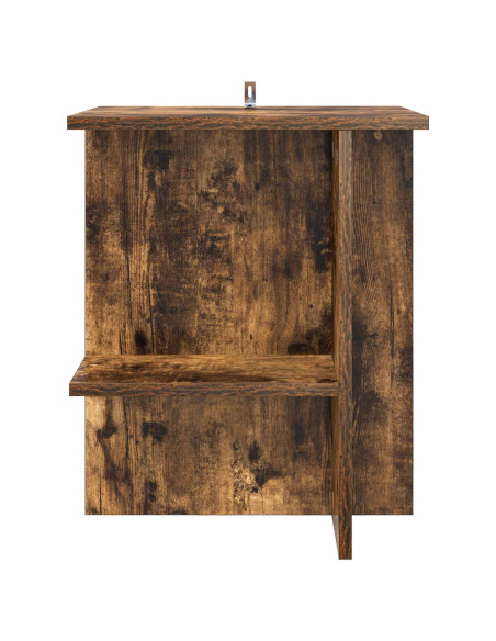 Tavolino da salotto 2 pcs Rovere Fumo 40 x 30 x 49 cm