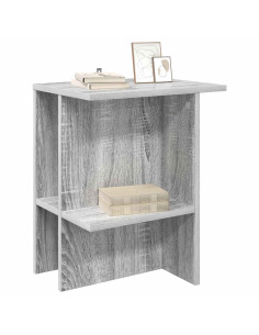 Tavolino da salotto 2 pcs Grigio Sonoma 40 x 30 x 49 cm 2