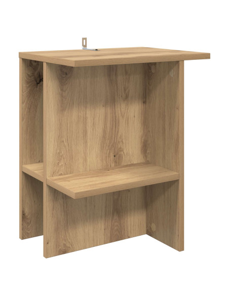 Tavolino da salotto 2 pcs Rovere Artigianale 40 x 30 x 49 cm