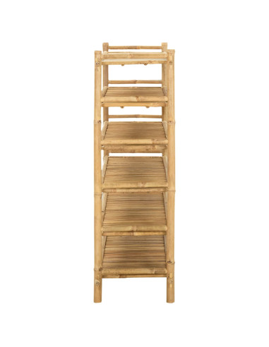 Scarpiera con lo scaffale Naturale 6 ripiani Bambù