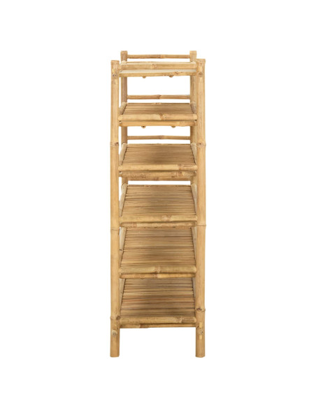 Scarpiera con lo scaffale Naturale 6 ripiani Bambù