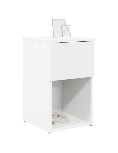 Armadietto per letto Bianco 29 x 31,5 x 49 cm