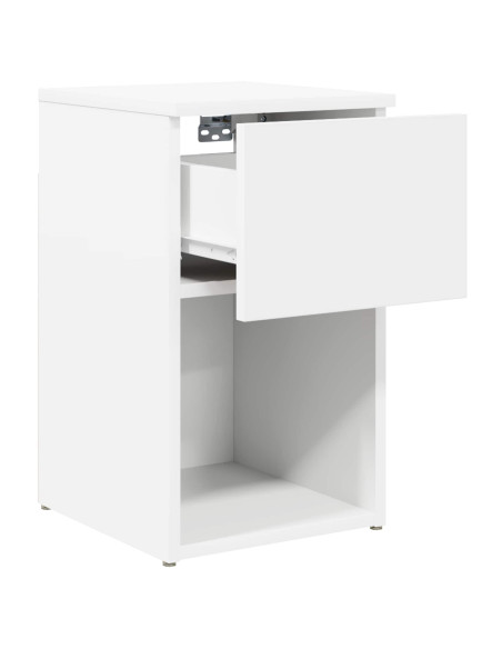 Armadietto per letto Bianco 29 x 31,5 x 49 cm