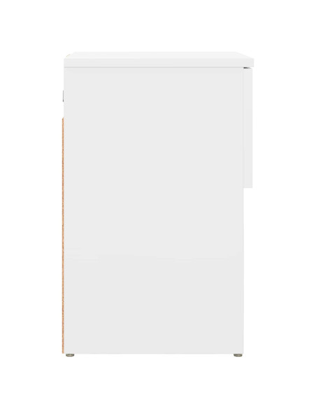 Armadietto per letto Bianco 29 x 31,5 x 49 cm