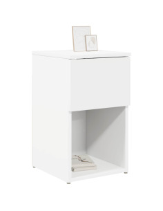 Armadietto per letto 2 pcs Bianco 29 x 31,5 x 49 cm 2