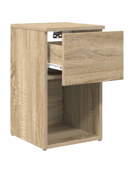 Armadietto per letto Rovere Sonoma 29 x 31,5 x 49 cm