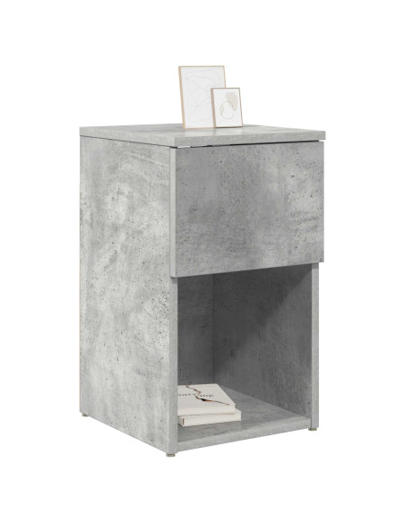 Armadietto per letto 2 pcs Grigio Cemento 29 x 31,5 x 49 cm