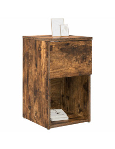 Armadietto per letto Rovere Fumo 29 x 31,5 x 49 cm 2