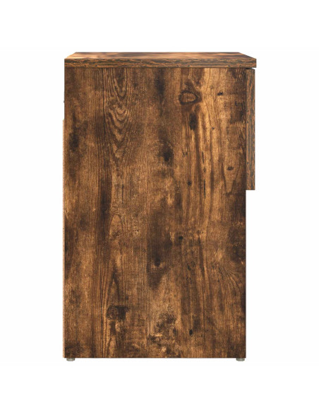 Armadietto per letto Rovere Fumo 29 x 31,5 x 49 cm
