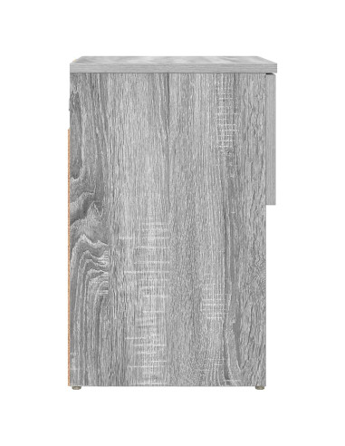 Armadietto per letto Grigio Sonoma 29 x 31,5 x 49 cm