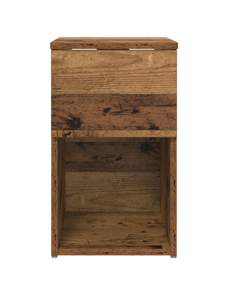 Armadietto per letto Legno antico 29 x 31,5 x 49 cm