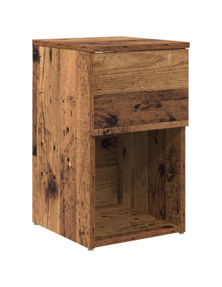 Armadietto per letto 2 pcs Legno antico 29 x 31,5 x 49 cm