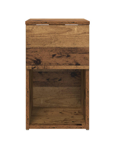 Armadietto per letto 2 pcs Legno antico 29 x 31,5 x 49 cm