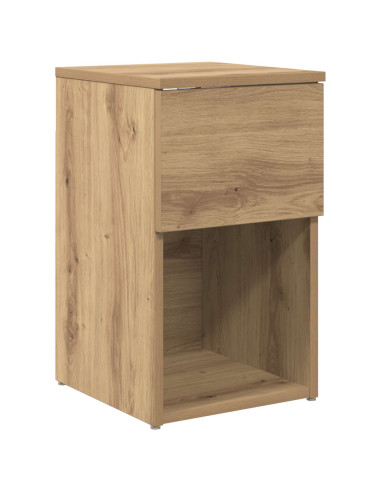 Armadietto per letto 2 pcs Rovere Artigianale 29 x 31,5 x 49 cm