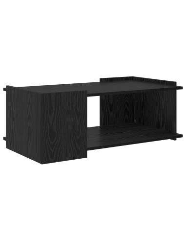 Tavolino da salotto Rovere Nero 90 x 50 x 33 cm